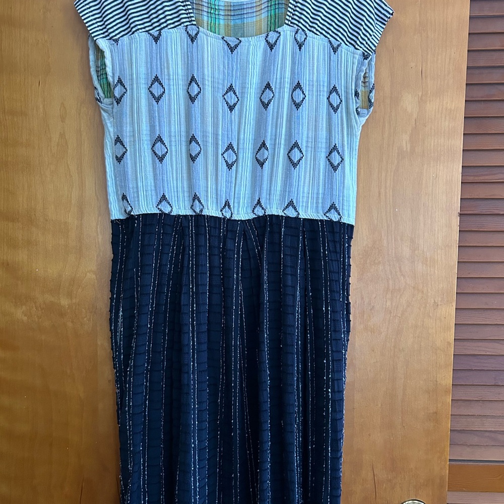 Ace & Jig Multicolor Patterned Midi Dress